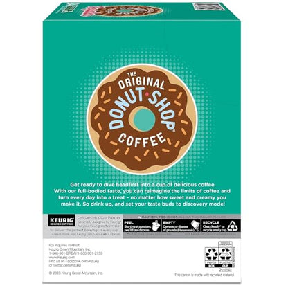 The Original Donut Shop Regular Keurig Single-Serve K-Cup Pods, Medium Roast Coffee, 72 Count
