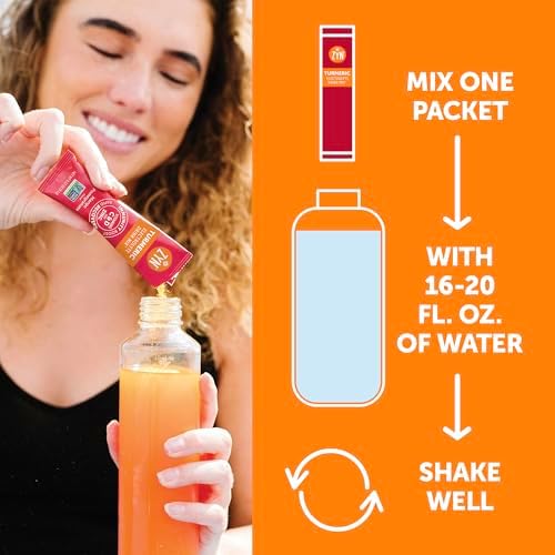 ZYN Electrolyte Drink Mix Hydration Packets, Electrolytes Powder, Hydration Packets w/Turmeric Curcumin, Vitamin C and D, Zinc, Hydrate Electrolyte Powder Packets for Wellness, Variety Pack of 24