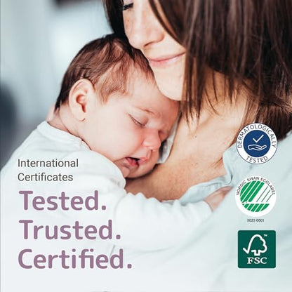 Bambo Nature Premium Eco-Friendly Baby Diapers, Size 5 (27-40 Lbs), 150 Count (6 Packs of 25)