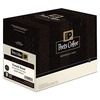 Peet's Coffee, Dark Roast Single Serve Coffee Pods - Major Dickason's Blend 75 Count (1 Box of 75 Pods)
