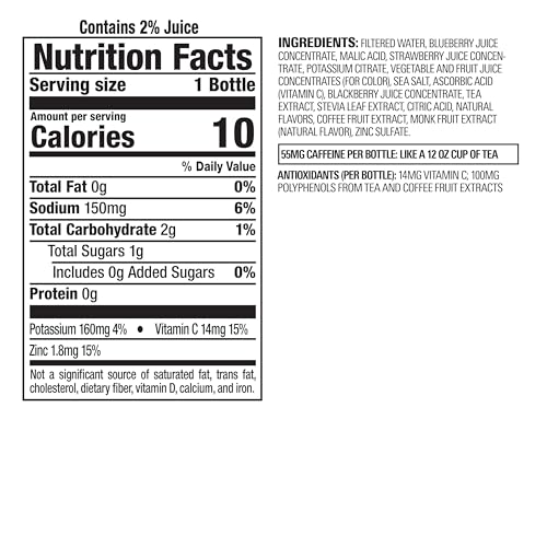 Bai Coconut Variety Pack, Antioxidant Infused Water Beverage, with Vitamin C and No Artificial Sweeteners, 18 fl oz bottles, 12 pack