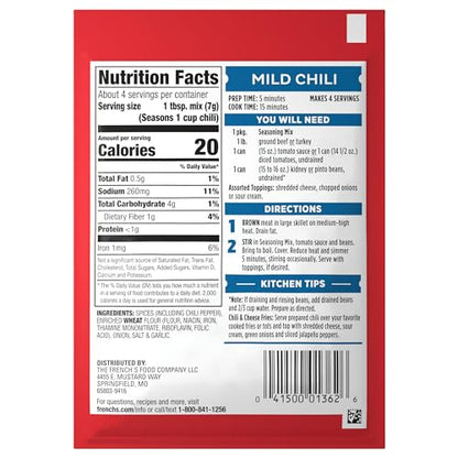 French's Brown Gravy Mix, 0.75 oz (Pack of 12)