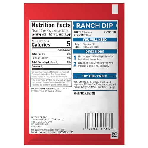 French's Brown Gravy Mix, 0.75 oz (Pack of 12)