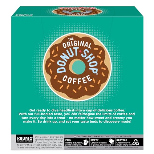 The Original Donut Shop Regular Keurig Single-Serve K-Cup Pods, Medium Roast Coffee, 72 Count