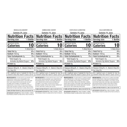 Bai Coconut Variety Pack, Antioxidant Infused Water Beverage, with Vitamin C and No Artificial Sweeteners, 18 fl oz bottles, 12 pack