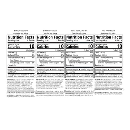 Bai Coconut Variety Pack, Antioxidant Infused Water Beverage, with Vitamin C and No Artificial Sweeteners, 18 fl oz bottles, 12 pack